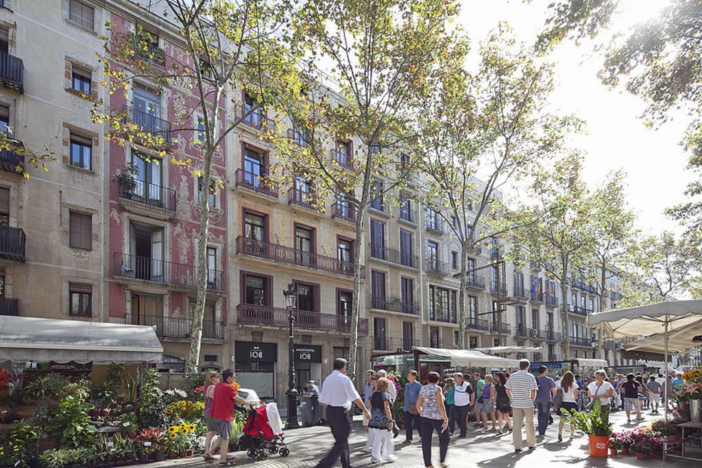 Aparthotel Rambla108 Barcelona Eksteriør billede